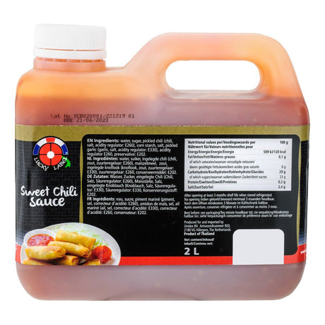 Lucky Label Sweet Chili Sauce - Worldwide Delivery - Order Online