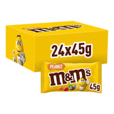 M&M's Peanut 24x45G - Worldwide Delivery - Order Online