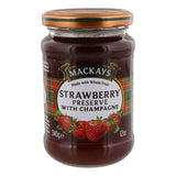Mackays Strawberry Preserve Strawberry Jam With Champagne - Worldwide Delivery - Order Online