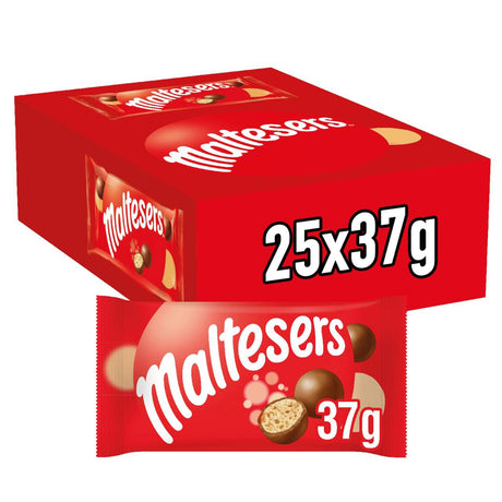Maltesers Chocolate Bullets 25x37G - Worldwide Delivery - Order Online