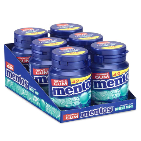 Mentos Breeze Mint 6x63G - Worldwide Delivery - Order Online