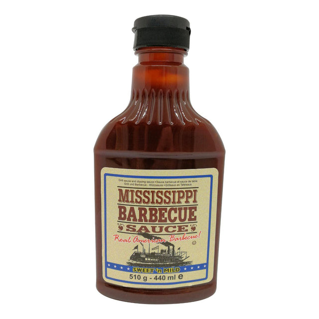 Mississippi Barbecue Sauce Sweet 'N Mild - Worldwide Delivery - Order Online