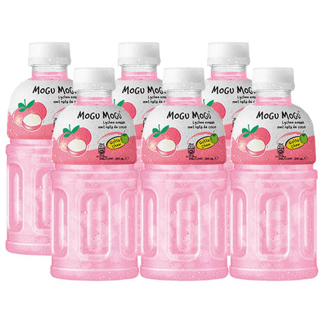 Mogu Mogu Lychee Flavoured Drink 6x320ml - Worldwide Delivery - Order Online