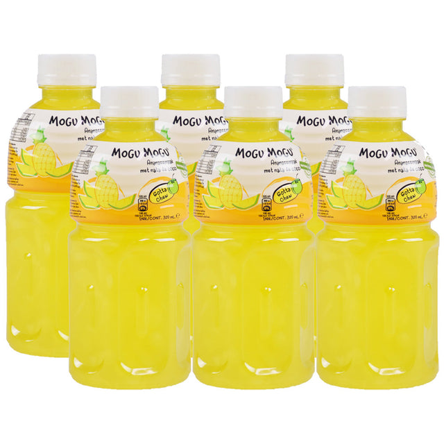 Mogu Mogu Pineapple Flavored Drink 6x320ml - Worldwide Delivery - Order Online