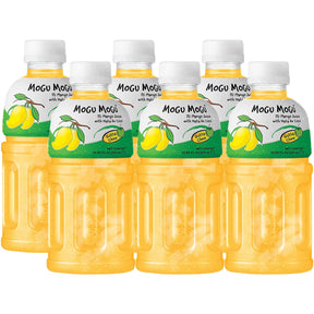 Mogu Mogu Mango Flavoured Drink 6x320ml - Worldwide Delivery - Order Online