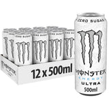 Monster Ultra Energy 12x500ml - Worldwide Delivery - Order Online