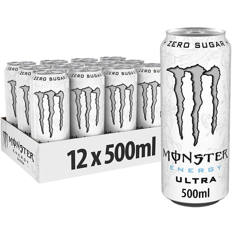 Monster Ultra Energy 12x500ml - Worldwide Delivery - Order Online