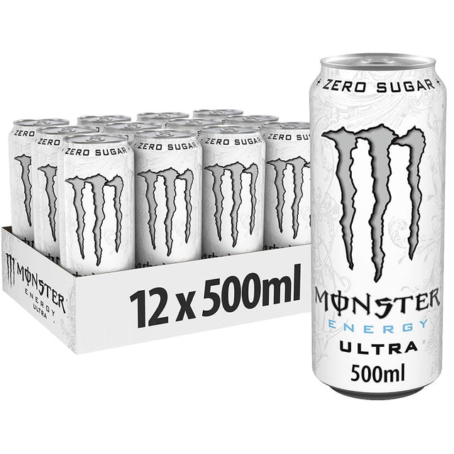 Monster Ultra Energy 12x500ml - Worldwide Delivery - Order Online