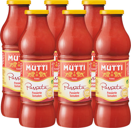 Mutti Tomatoes Passata 6x400G - Worldwide Delivery - Order Online