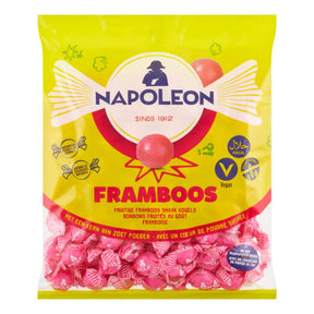 Napoleon Raspberry Bullets, Vegetarian-Vegan-Gluten-Free-Lactose-Free - Worldwide Delivery - Order Online