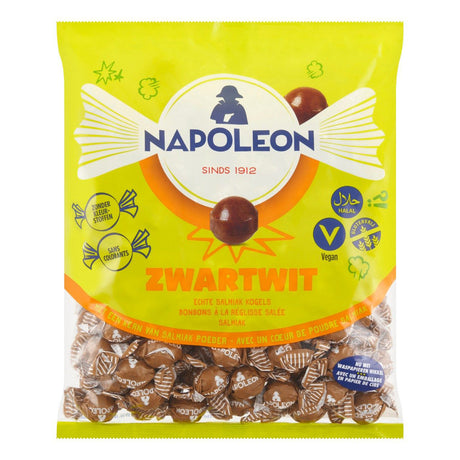 Napoleon Black White Real Bullet, Vegetarian-Vegan-Gluten-Free-Lactose-Free - Worldwide Delivery - Order Online