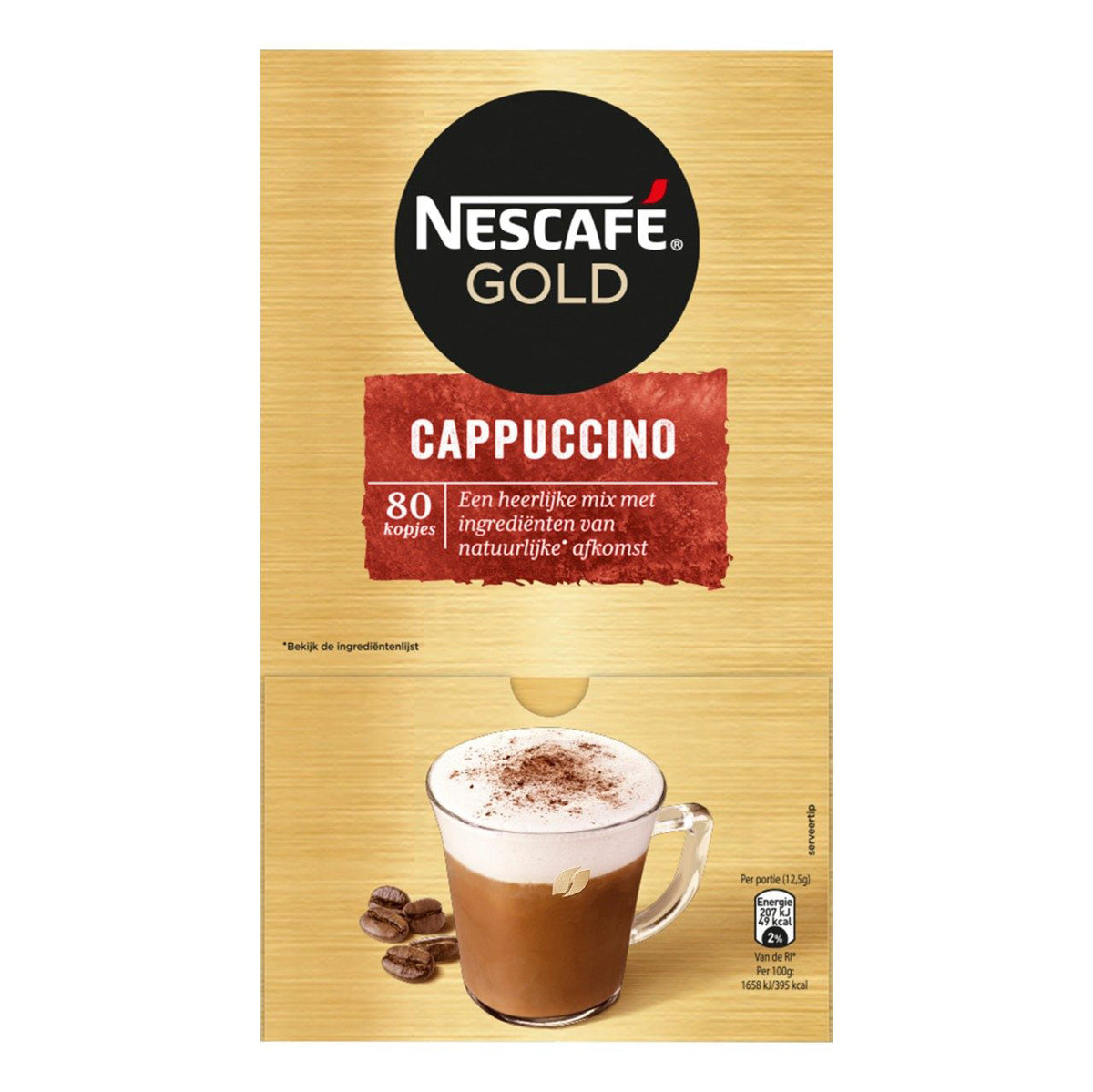 Nescafé Cappuccino 80-Pack - Worldwide Delivery - Order Online