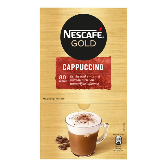 Nescafé Cappuccino 80-Pack - Worldwide Delivery - Order Online