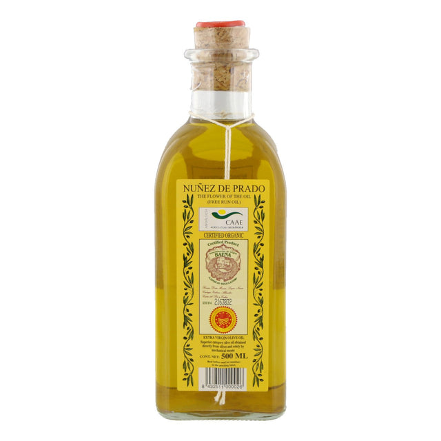 Nuñez The Prado Olive Oil Extra Virgin Unfiltered, Bio - Worldwide Delivery - Order Online