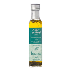 Olitalia Olive Oil With Basil Extra Vierge - Worldwide Delivery - Order Online