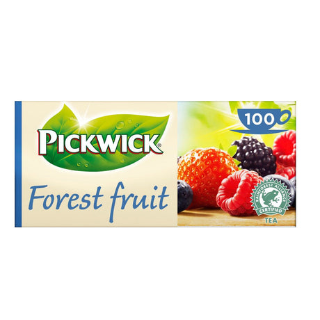 Pickwick Tea Bags Forest Fruits With Envelope 100 Pack - Worldwide Delivery - Order Online