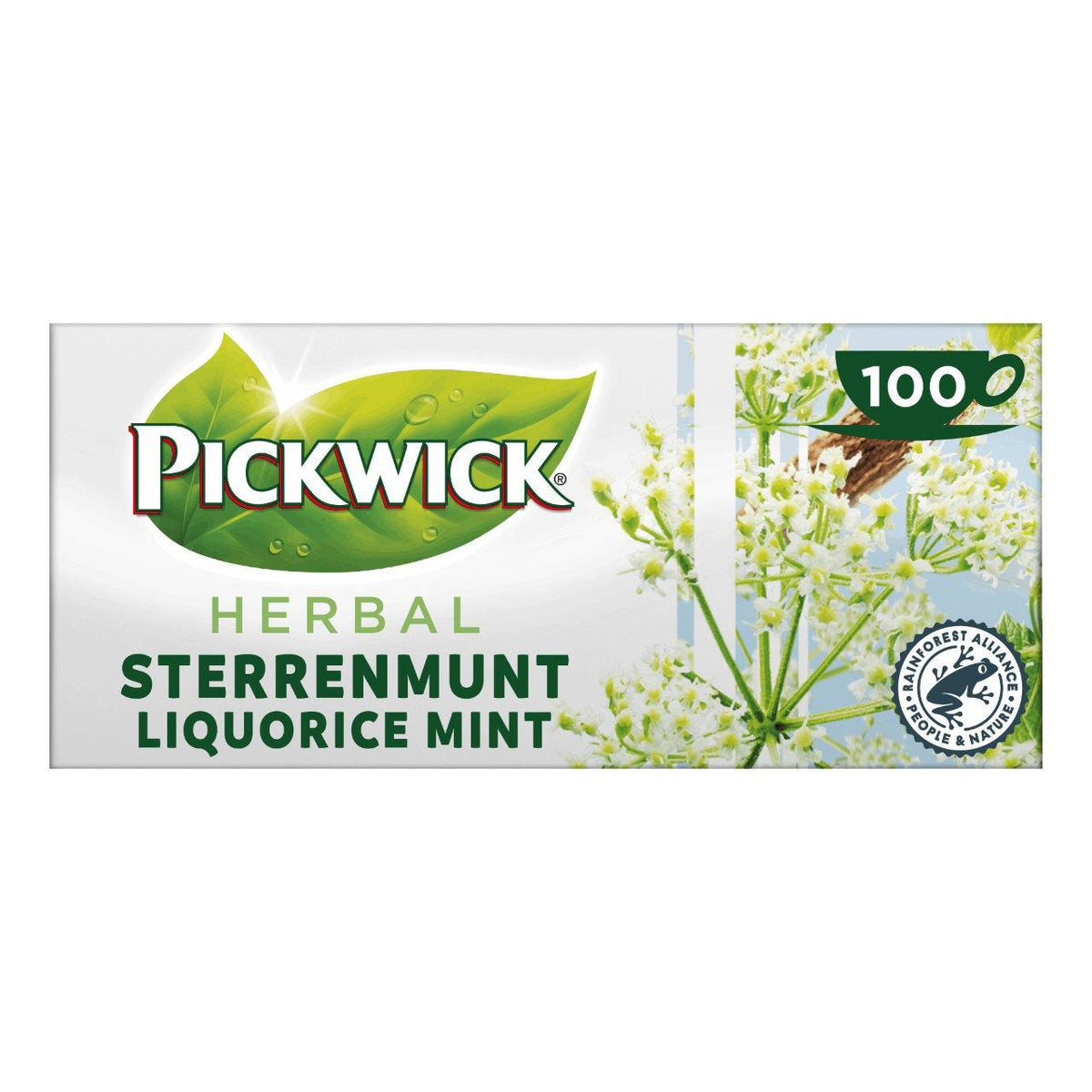 Pickwick Tea Bags Starmint With Envelope 100 Pack - Worldwide Delivery - Order Online