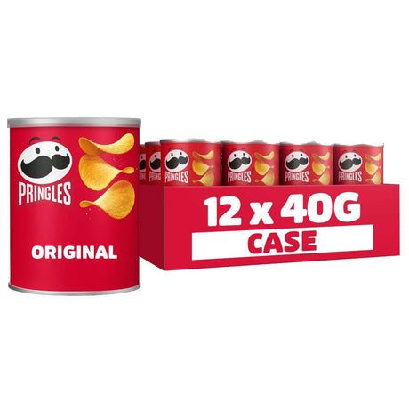Pringles Original 12x40G - Worldwide Delivery - Order Online