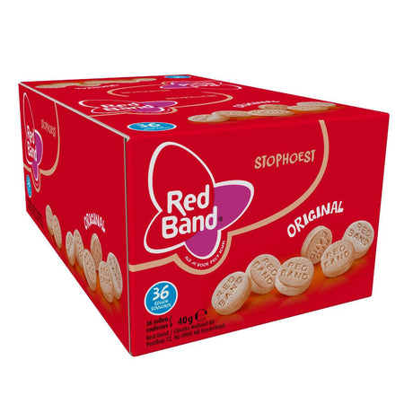 Red Band Stopper Cough Hard Sweets, 36 × 40g