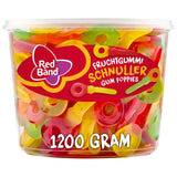 Red Band Gum Foppies Fruit Gums, 100g