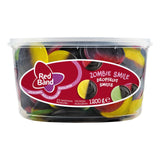 Red Band Smiles Dropfruit Liquorice fruit gum mix, 100 pieces