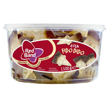Red Band Cola Fido Dido Fruit Gums, 100 pieces