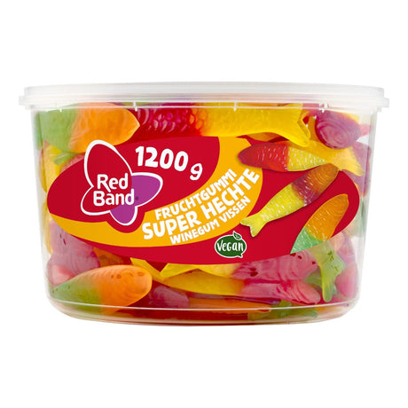 Red Band Winegum Super Close Fish, 100 pieces