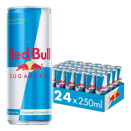 Red Bull Energy Drink Sugar Free 24x250ml - Worldwide Delivery - Order Online