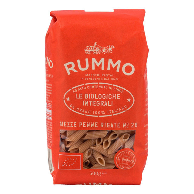 Rummo Penne Rigate, Bio - Worldwide Delivery - Order Online
