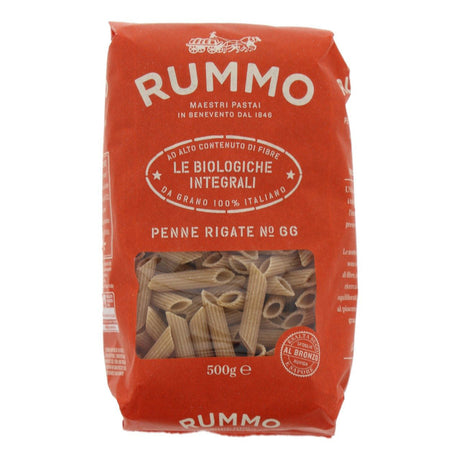 Rummo Penne Rigate No. 66, Bio - Worldwide Delivery - Order Online