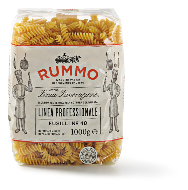 Rummo Lenta Lavorazione Fusilli No. 48 XL - Worldwide Delivery - Order Online