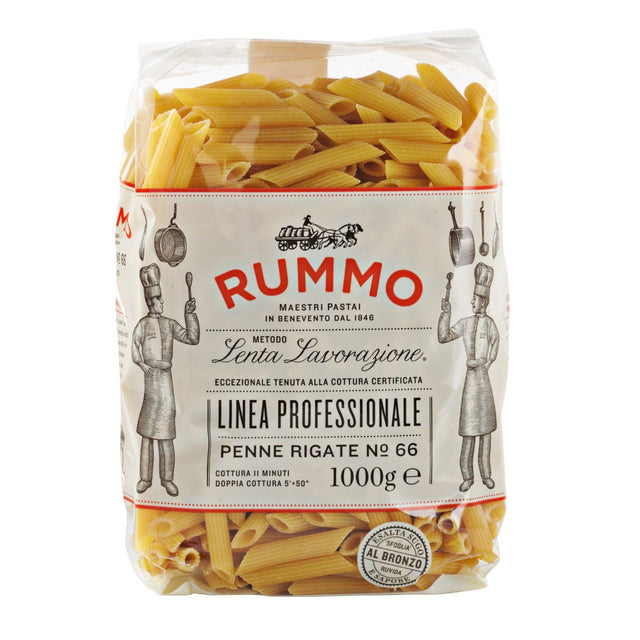 Rummo Lenta Lavorazione Penne Rigate No. 66 XL - Worldwide Delivery - Order Online