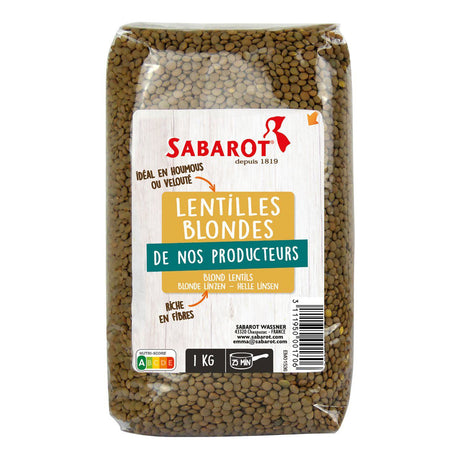 Sabarot Blonde Lentils - Worldwide Delivery - Order Online