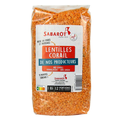 Sabarot Red Lentils - Worldwide Delivery - Order Online