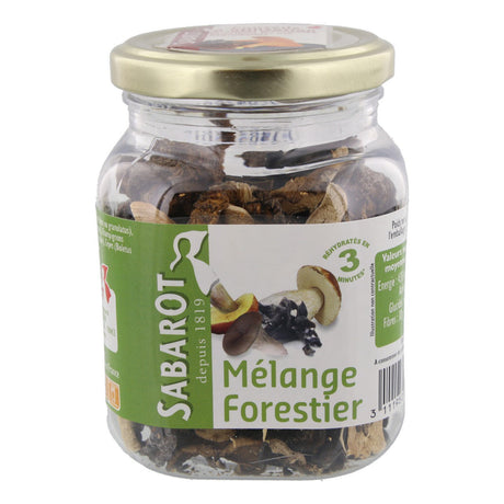 Sabarot Mélange Forestier Séché Forest Mushrooms Melange - Worldwide Delivery - Order Online