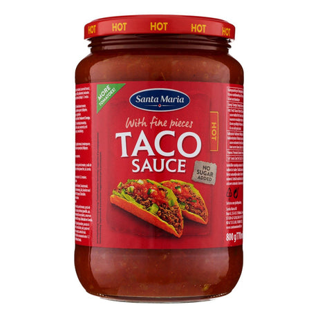 Santa Maria Taco Sauce Spicy - Worldwide Delivery - Order Online