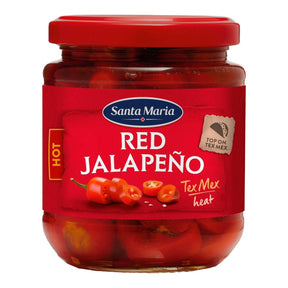 Santa Maria Red Jalapeño In Slices - Worldwide Delivery - Order Online