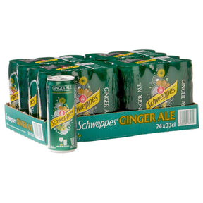 Schweppes Ginger 24x330ml - Worldwide Delivery - Order Online
