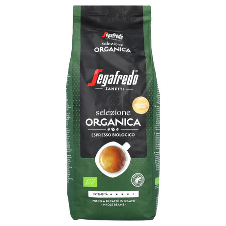 Segafredo Coffee Beans Selizione Organica, Bio - Worldwide Delivery - Order Online