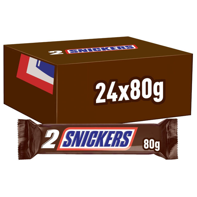 Snickers 2-Pack 24x80G - Worldwide Delivery - Order Online