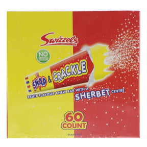 Swizzles Snap Crackle Fruit Flavor 60x22G - Worldwide Delivery - Order Online