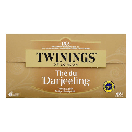 Twinings Darjeeling Tea 25-Pack - Worldwide Delivery - Order Online