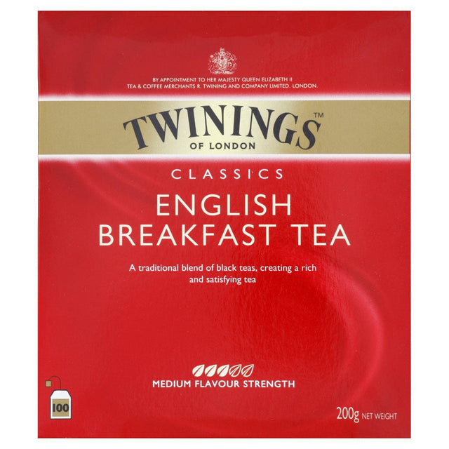 Twinings English Tea 100-Pack - Worldwide Delivery - Order Online