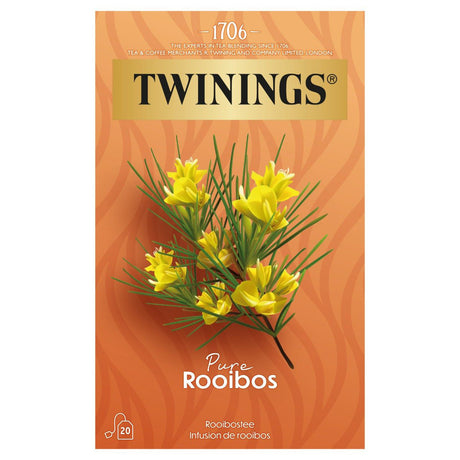 Twinings Pure Rooibos Tea 25-Pack - Worldwide Delivery - Order Online