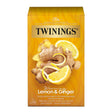Twinning Tea Lemon Ginger 25-Pack - Worldwide Delivery - Order Online