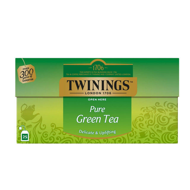 Twinings Green Tea Pure Green 25-Pack - Worldwide Delivery - Order Online