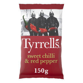 Tyrrells Potato Chips Sweet Chilli-Red Pepper - Worldwide Delivery - Order Online