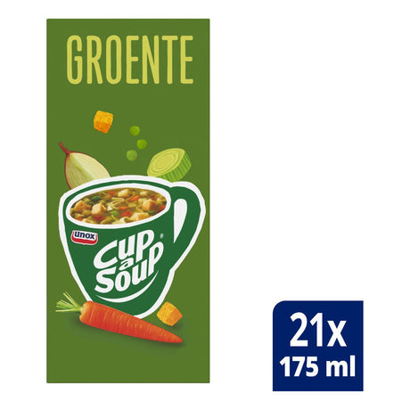 Unox Cup-A-Soup Vegetable 21-Pack - Worldwide Delivery - Order Online