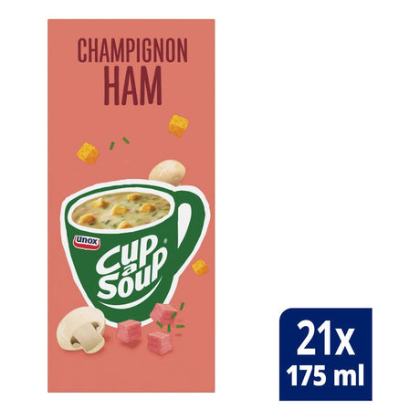 Unox Cup-A-Soup Mushroom Ham, 21 bags