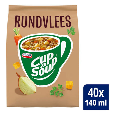 Unox Cup-A-Soup Machine Bag Beef, 520g